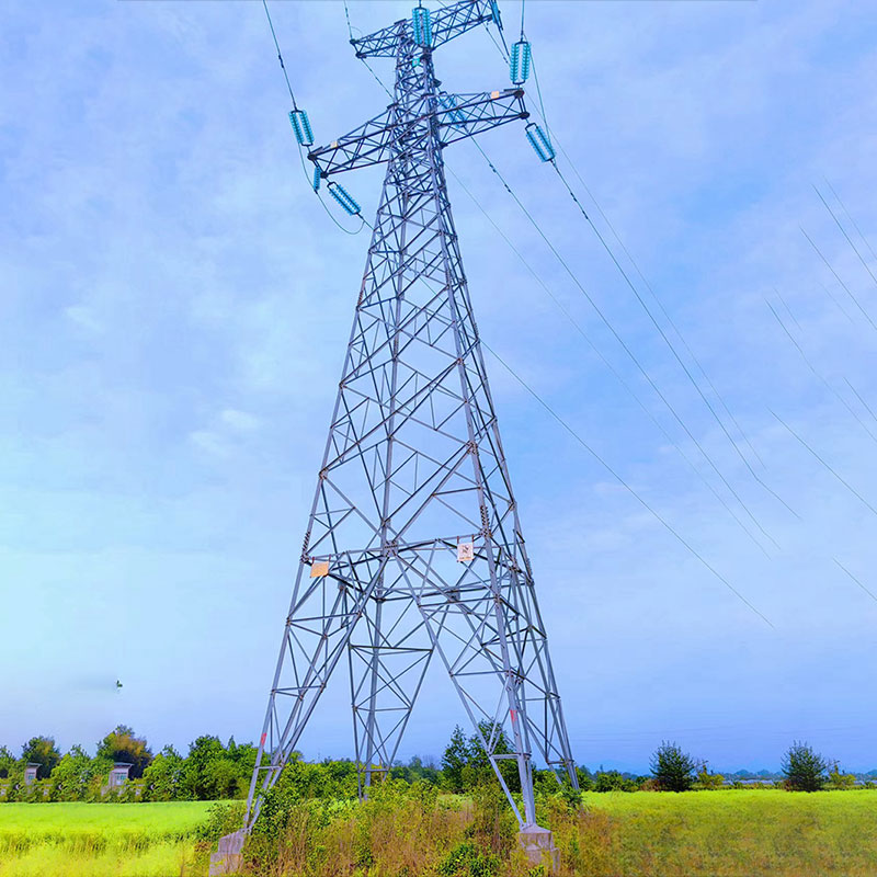 Sekcje stalowe wieży elektrycznej